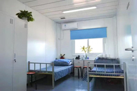 Chambre à coucher modulaire de luxe pliable à 2 étages Mini maison préfabriquée en acier prête à l'emploi Villa Petite maison Concept Maison conteneur