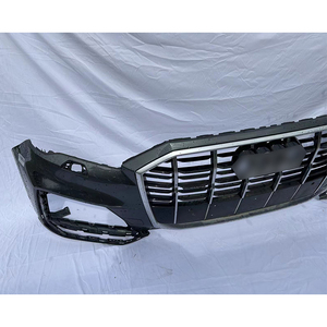 Venta caliente para Audi TFSI para Quattro Sline cubierta de parachoques delantero accesorios de coche para Audi Q7 parachoques negro parachoques delantero de coche - Product Image 2