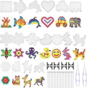 5mm Fuse Beads Vierkant Rond Ster Pegboard Set Patroonkaarten DIY Knutselset STEM Educatief Speelgoed voor Kinderen - Product Image 6