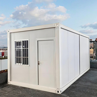 Pièce modulaire de conteneur de bureau de 20 pieds, pièce préfabriquée de conteneur d'entrepôt