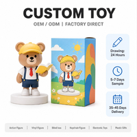 Caja Sorpresa Personalizada con Figuras de Vinilo Temáticas de Animales, Juguetes Coleccionables al por Mayor para Regalos Promocionales