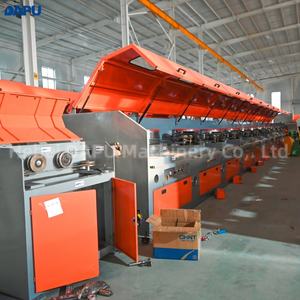 آلة سحب الأسلاك الفولاذية منخفضة الكربون عالية السرعة DP-560 مع محرك بقوة 37 كيلوواط لمواد الشبكة/الأسلاك الفولاذية - Product Image 2