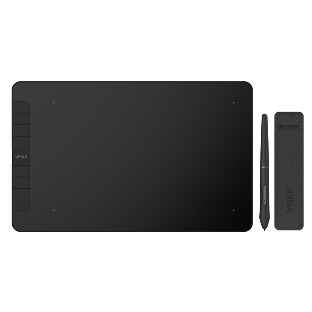 Factory Sale VEIKK 16384 Pressure Levels VK1060 Digital Art Graphic Pen Drawing Tablet for Creators