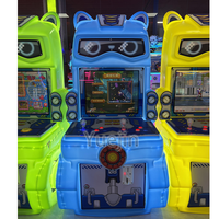 Machine de jeu d'arcade pour enfants - Jeu vidéo interactif à monnayeur en acier inoxydable avec garantie de 1 an en anglais