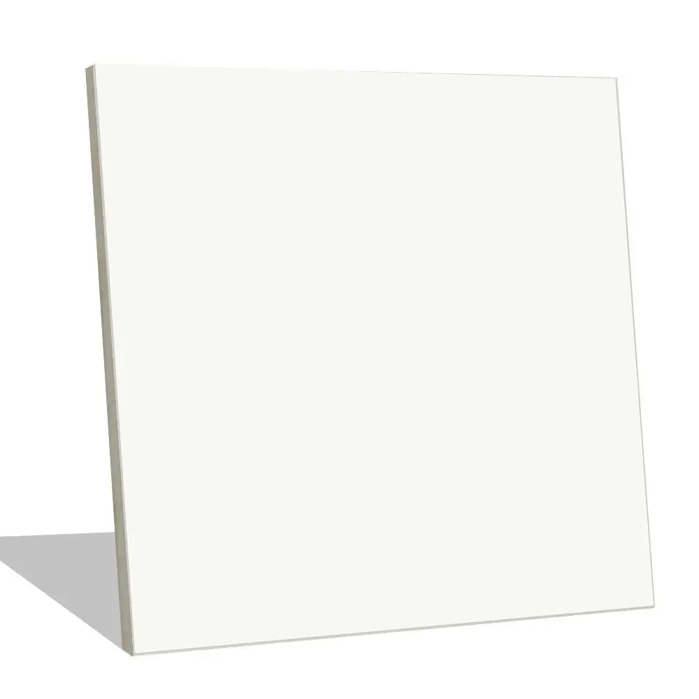 Foshan supply 24 'x 24' blanco porcelanato 600x600 gres porcellanato bianco Super bianco lucido