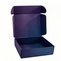 Boîte d'expédition en carton ondulé écologique, personnalisée avec logo en relief, impression sur mesure, pour emballage e-commerce – Modèle Rêveur et Magnifique