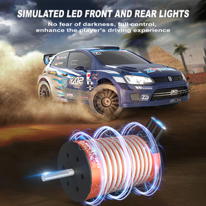 2025 Mới Zd Đua SJY-RX12 4WD Không Chổi Than Rally <span class=keywords><strong>RC</strong></span> Xe 70 Km/h Tốc Độ Cao Xe 1/12 Tên Lửa Brulshless 35A (3S) ESC Off-Road Xe - Product Image 4