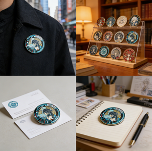 Fabricant de pièces commémoratives personnalisées avec logo, pièces en alliage de zinc 3D plaquées or et argent, émail, collection de pièces personnalisées - Product Image 2