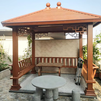Pergola en aluminium, gazebo de jardin, résistant à la chaleur, résistant à la neige, toit en polycarbonate, garantie 10 ans, extérieur