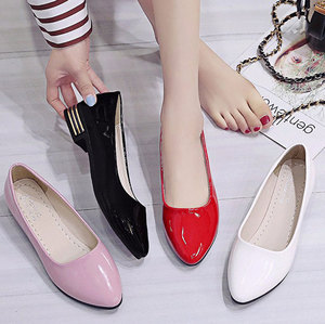 <span class=keywords><strong>Zapatos</strong></span> planos de <span class=keywords><strong>trabajo</strong></span> con tacón redondo y punta puntiaguda, sexys, <span class=keywords><strong>para</strong></span> <span class=keywords><strong>mujer</strong></span> - Product Image 1