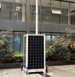 Torre de CCTV Solar Ecológica, Solución de Seguridad Independiente de la Red Eléctrica, Alimentada por Energía Solar para Monitoreo Continuo 24/7 - Product Image 2