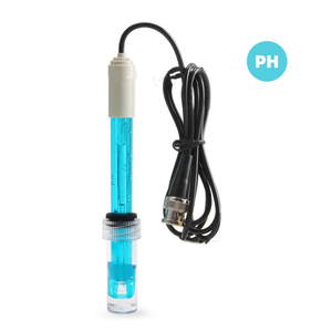 BNC接口ph-201PH电极实验室复合电极探针酸碱度传感器水培酸度计附件 - Product Image 1