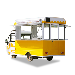 Elektrikli gıda kamyonu üç tekerlekli bisiklet avrupa sokak Tuk Tuk aperatifler suşi Hot <span class=keywords><strong>Dog</strong></span> sepeti Taco kamyon - Product Image 3