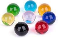 Marée jouer nouveau Design couleur personnalisée plein Vase rempli billes de jeu pour enfants beaucoup de taille boule de verre clair