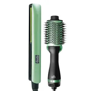 Waikil 2024 New Salon Làm Tóc Kit Máy Sấy Tóc Một Bước Máy Sấy Tóc Chuyên Nghiệp Tóc Ép Tóc Công Cụ Tạo Kiểu Tóc Hot Không Khí Bàn Chải