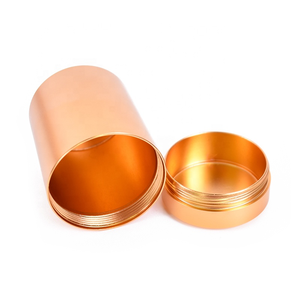 Custom Smell Proof Airtight Aluminum Metal Herb Storage Container Stash Jars