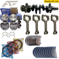 Kit de bielles, pistons et bagues de bielle AKF pour moteur automobile Z6, compatible Mazda 3 BL BK 1.6L