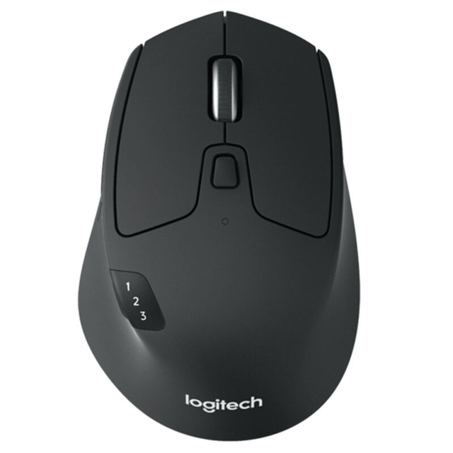 Logitech M720 Triathlon Wireless Mouse  and Unifying Receiver 24 Month Battery Life 1000 DPI for Mac PC