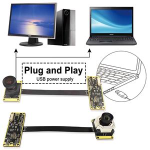 Modul Kamera Konferensi Dinamis HDR Full HD 12MP IMX577 20FPS Sensor CMOS FF RGB UVC Mini Modul Kamera USB H.264 Daya Rendah - Product Image 5