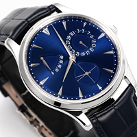 Montre mécanique pour homme GF, design de luxe rétro classique 2026, miroir saphir unique, affichage du calendrier, phase de lune
