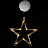 Décoration de Fenêtre Noël Lumière LED Flocon de Neige Père Noël Lampe Ventouse Suspendue Ornements pour la Maison Décor Nouvel An 2025
