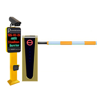 Barrera de Estacionamiento con Control Remoto y Energía Solar, Lector de Tarjetas, Barrera Automática de Seguridad, Sistema de Torniquete