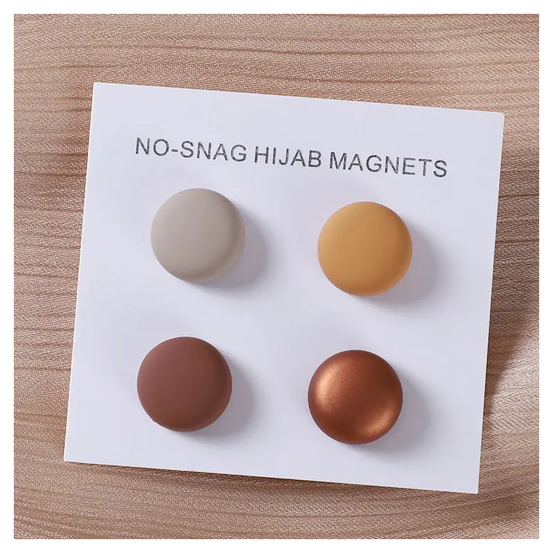 2021 Magnet Hijab Pins For Muslim Women Malaysia Strong For Scarf Hijab Accessories Pin Magnetic Magnetic Brooch