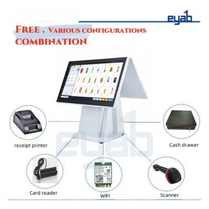 <strong>POS</strong> Cash Register Touch Screen All-in-one <strong>Machine</strong>, Commercial Supermarket Retail Terminal, Bluetooth WIFI Wireless <strong>POS</strong> - Product Image 4