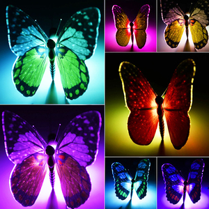 Nuevo Paquete de 3 Adornos de Jardín con Forma de Mariposa, Luces Solares LED para Jardín, Decoración Exterior, Envío Directo - Product Image 3