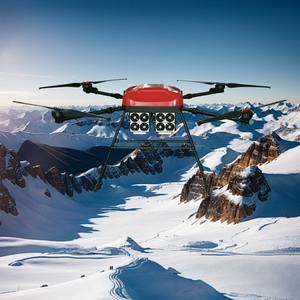 Machine volante 4 axes en fibre de carbone OEM UAV 4D agricole avec pompe de pulvérisation pour l'application de pesticides dans les fermes - Product Image 2