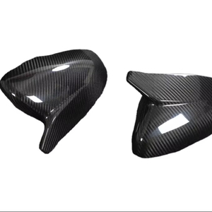 Cubiertas de espejo de fibra de carbono seco Stinger para <span class=keywords><strong>Kia</strong></span> Stinger 2018-2023 2 uds tapas de espejo retrovisor añadir - Product Image 3