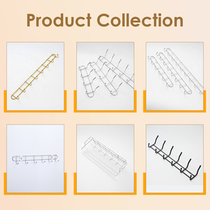 Crochets décoratifs en métal à 6 patères pour porte ou mur, vente en gros à prix réduit - Product Image 2