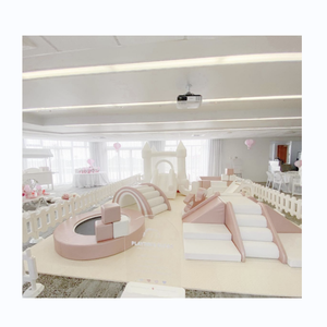 Çocuklar sıçrama ev partisi yumuşak oyun renkli croyola ekipmanları yumuşak heykel köpük oyun alanı yumuşak oyun için çocuk atlıkarınca - Product Image 6