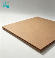 Panneau MDF mélaminé de qualité supérieure, grade E1, pour meubles, armoires et portes de placards