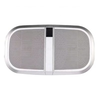 Plateforme vibrante portable avec LED et télécommande, 60 vitesses, double moteur, équipement de fitness à domicile pour petits espaces