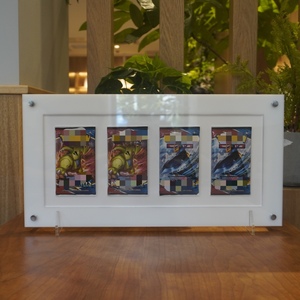 Custom Clear Acrylic Graded Trading <b>Card</b> <b>Protector</b> Stand Magnetic Closure for <b>Card</b> Protective - Product Image 4