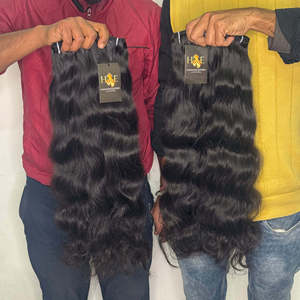 Vendeurs de cheveux vierges cambodgiens vente en gros de cheveux alignés sur les cuticules faisceaux de tissage vendeurs de cheveux cambodgiens bruts non transformés - Product Image 2