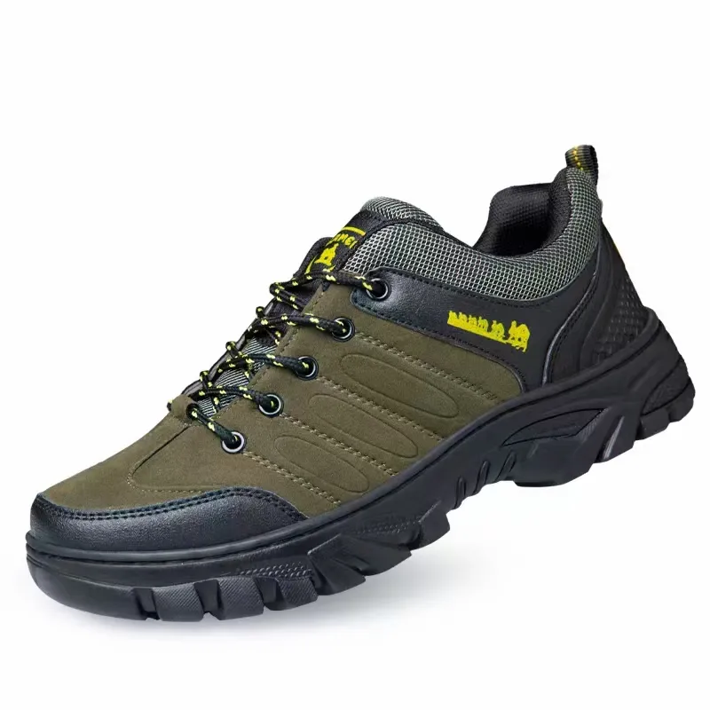 2023 New Design Popular Men Safety Trekking Shoes Outdoor Climbing Hiking Boots Outdoor Climb Mountain Waterproof Non-Slip Shoes