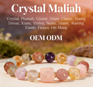 คริสตัลดูเป่าโบแบรนด์แบล็คโกลด์ซุปเปอร์เซเว่นแบ็คคลาวด์สแควร์ สร้อยข้อมือผู้หญิงระดับไฮเอนด์สุดหรู - Product Image 1