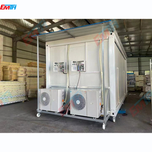 ชุดเครื่องทำความเย็น EMTH สำหรับห้องเย็นเก็บน้ำแข็ง -18 องศา พร้อมแผงคอนเดนซิ่งยูนิตและแผงอีวาพอเรเตอร์ สำหรับห้องเก็บน้ำแข็ง - Product Image 5