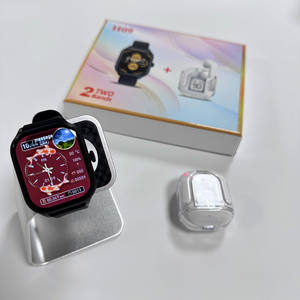 H09 Smart Watch 2in1 TWS Ensemble d'écouteurs Smartwatch Air31 Ensemble d'écouteurs sans fil Boîte cadeau H09 Smart Watch 2 <span class=keywords><strong>En</strong></span> 1 - Product Image 6