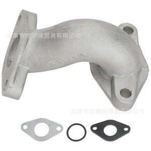 Connecteur de collecteur d'admission en aluminium 43 #   Pièce de réparation de carburateur pour moto tout-terrain 70-110Cc - Product Image 2