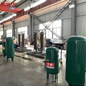 NUZHUO N2 PSA Package Nitrogen Generator For CNC Laser Cutting System Small Pure Nitrogen Plant
