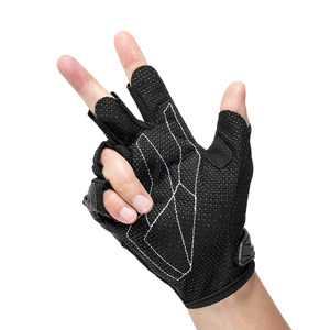 SUOMY <span class=keywords><strong>gants</strong></span> de moto demi-doigt rétro été respirant <span class=keywords><strong>gants</strong></span> de moto sans doigts femmes anti-dérapant PVC coque <span class=keywords><strong>vtt</strong></span> <span class=keywords><strong>gants</strong></span> équipement - Product Image 3