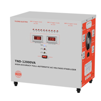 Stabilisateur de tension monophasé YILONG 12KVA 220V, régulateur automatique de type servo à tension constante, affichage numérique 0.96