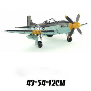2023ขายดีในสงครามโลกครั้งที่2ตำนานเครื่องบินรบมัสแตง <span class=keywords><strong>P51</strong></span>-คอลเลกชันที่ดีรุ่นคู่มือแท้ของขวัญตกแต่งเครื่องบินโบราณ - Product Image 4
