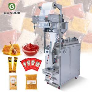 Máquina de Envasado Vertical para Salsas, Sellado y Llenado de Bolsas de 15ml, Sachet de Ketchup, Huile Gram 10 para Alimentos - Product Image 1