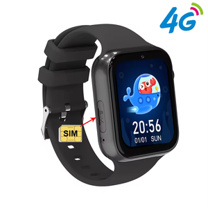 소년과 소녀를위한 스마트 시계 얇은 몸 4G Smartwatch 어린이 방수 예산 시계 스마트 비디오 통화 게임 패션 - Product Image 3