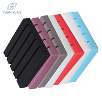 Paneles acústicos de estudio producidos por el fabricante que absorben espuma acústica para estudios