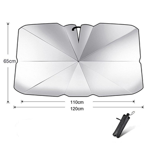 Parasol impermeable de PVC para coche, protección funcional contra el deslumbramiento y el daño solar - Product Image 5